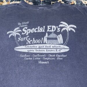 Special ED’s Surf School Hawaii Sharks Get Fed When You Learn From Ed T-Shirt